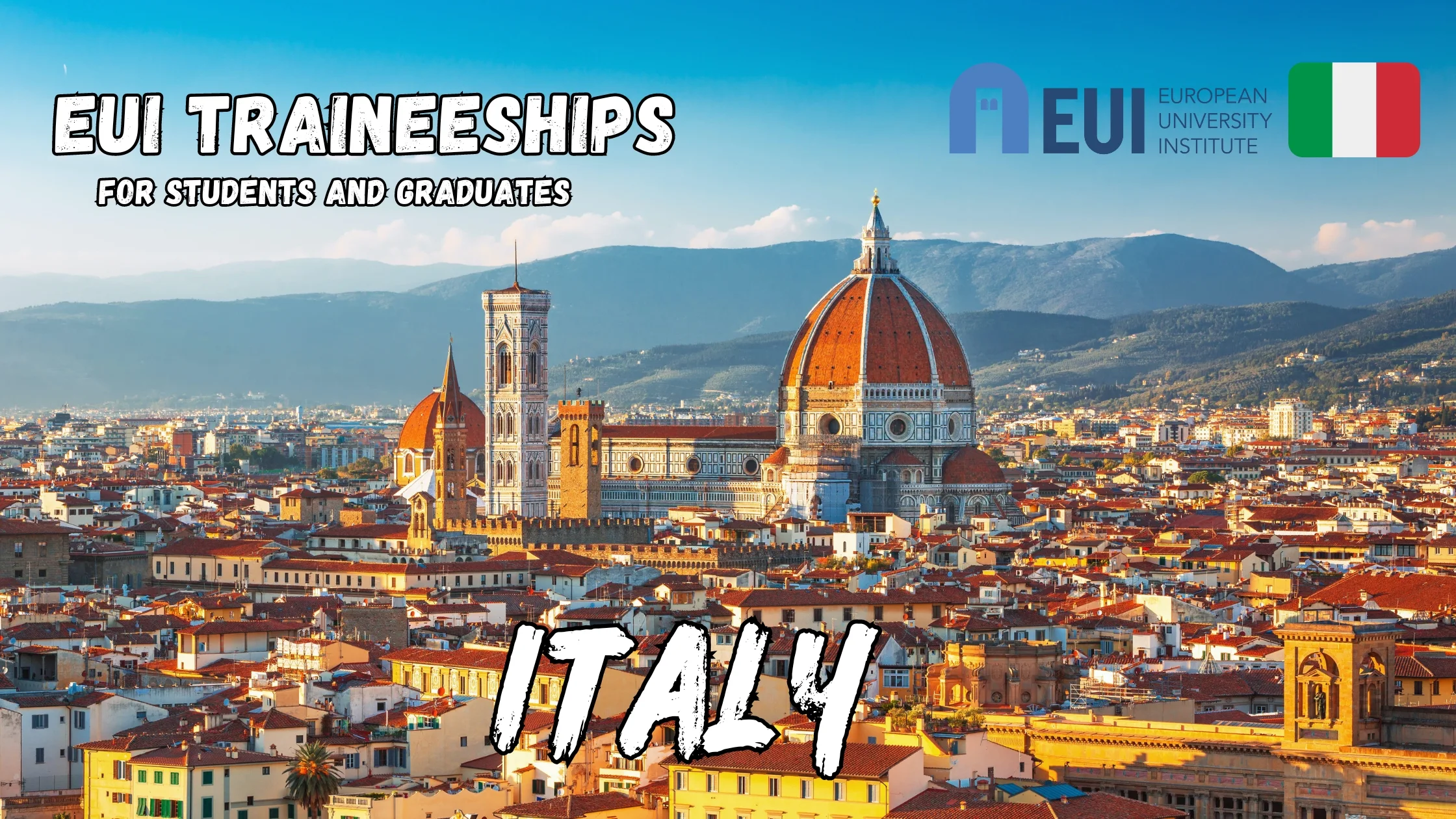 EUI Traineeship Opportunities 2025: Launch Your Career in Europe’s Premier Research Institute